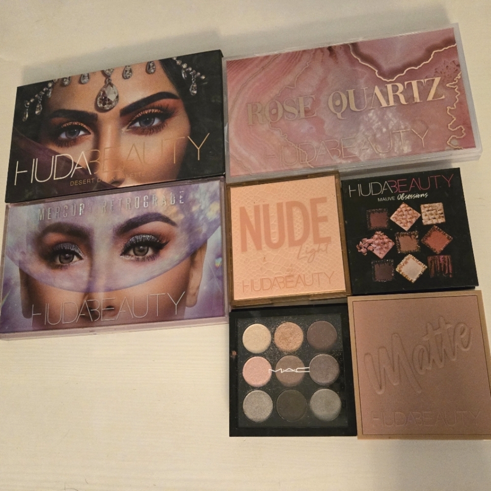 HUDA BEAUTY MAC Eyeshadow Palette LOT